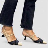 Florette - Elegantní slingback boty