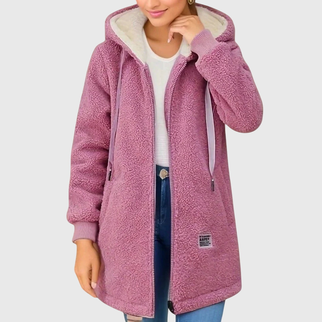Dânia - Stylová fleece bunda