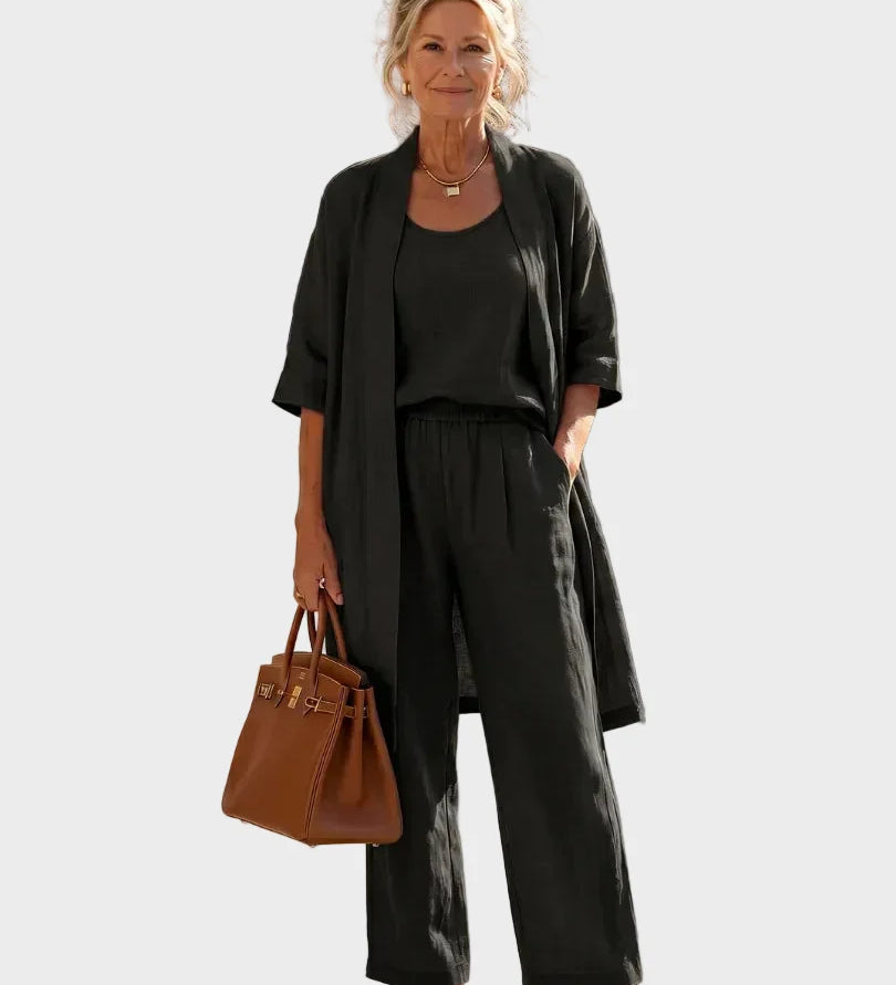 Linnea - Lehká lněná souprava