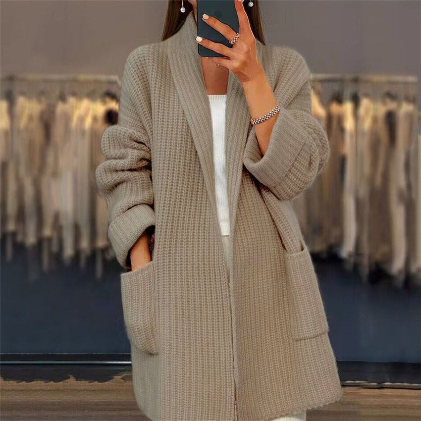 Teresa - Pletený cardigan s kapsami