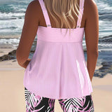 Violeta - Barevný tankini set