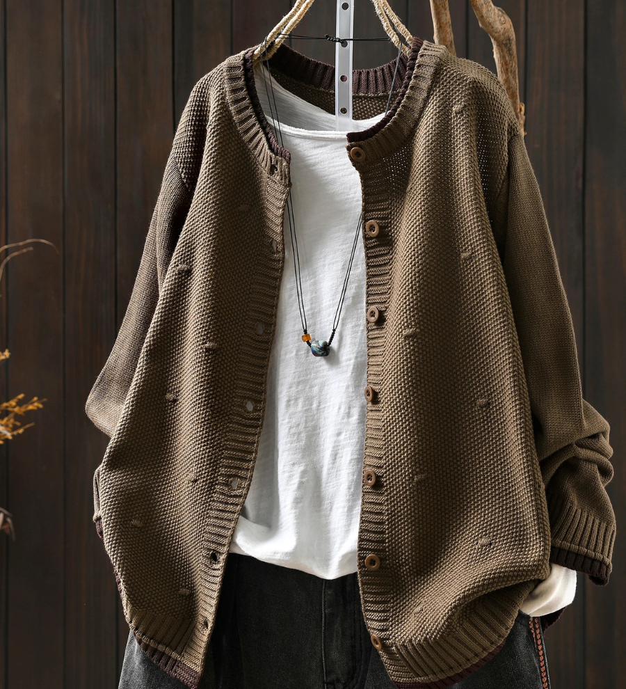 Isadora - Texturovaný kardigan