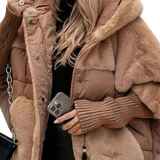 Dominika - Prošívaná bunda s kapucí