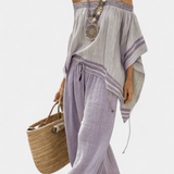 Natália - Boho souprava Bardot