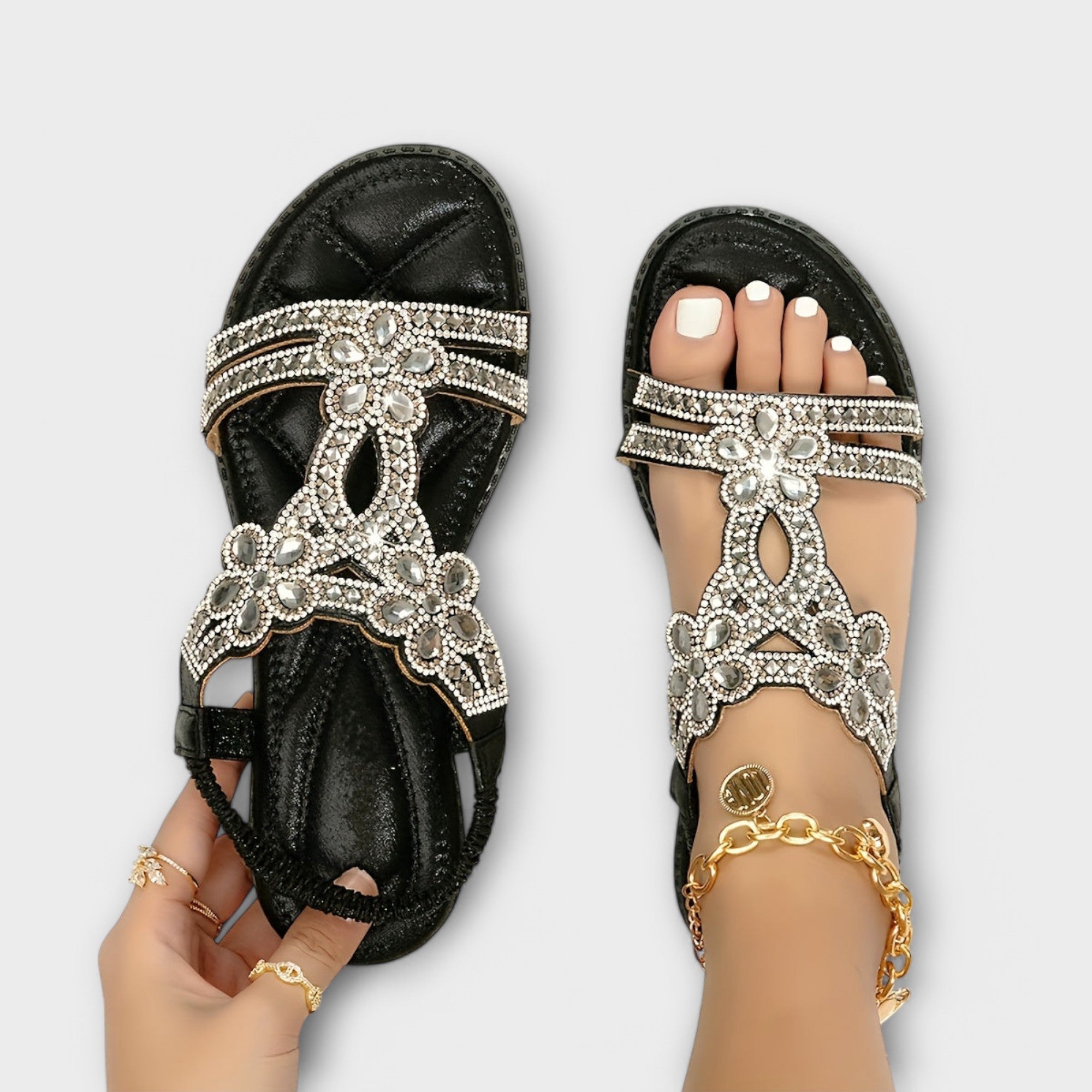 Rosalie - Ortopedické sandály s boho stylem