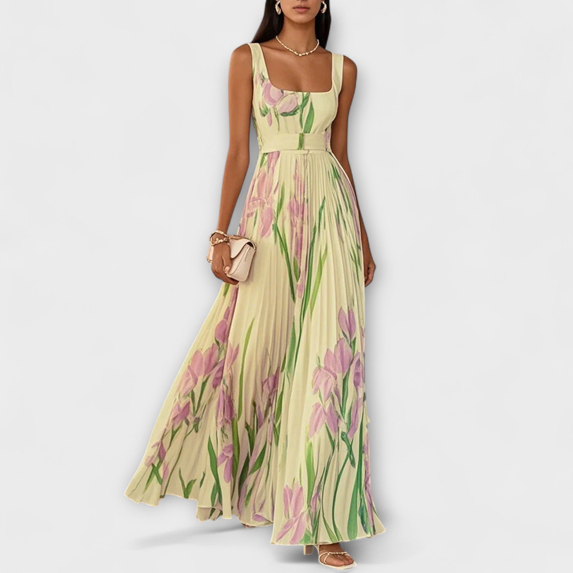 Penélope - Maxi šaty z chiffon