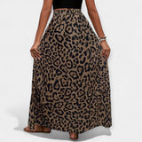Midi Sukně Leopard