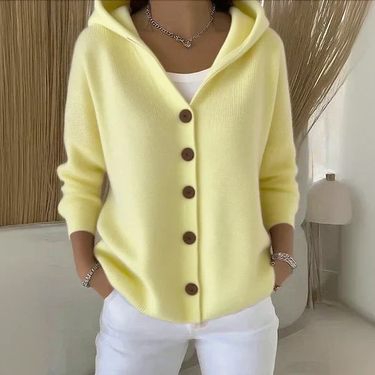 Felícia - Moderní cardigan s kapucí