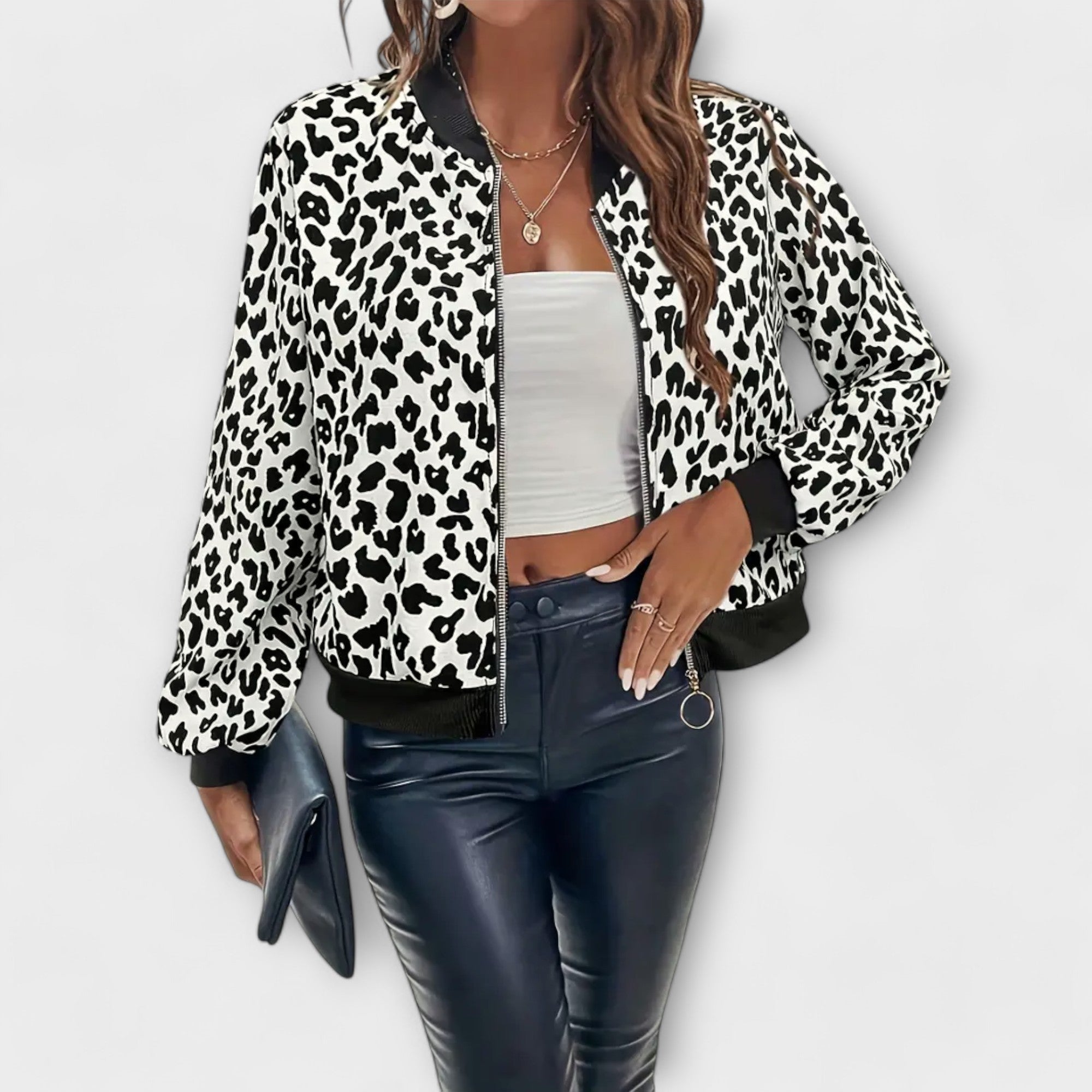 Raquel - Elegantní leopardí kabát