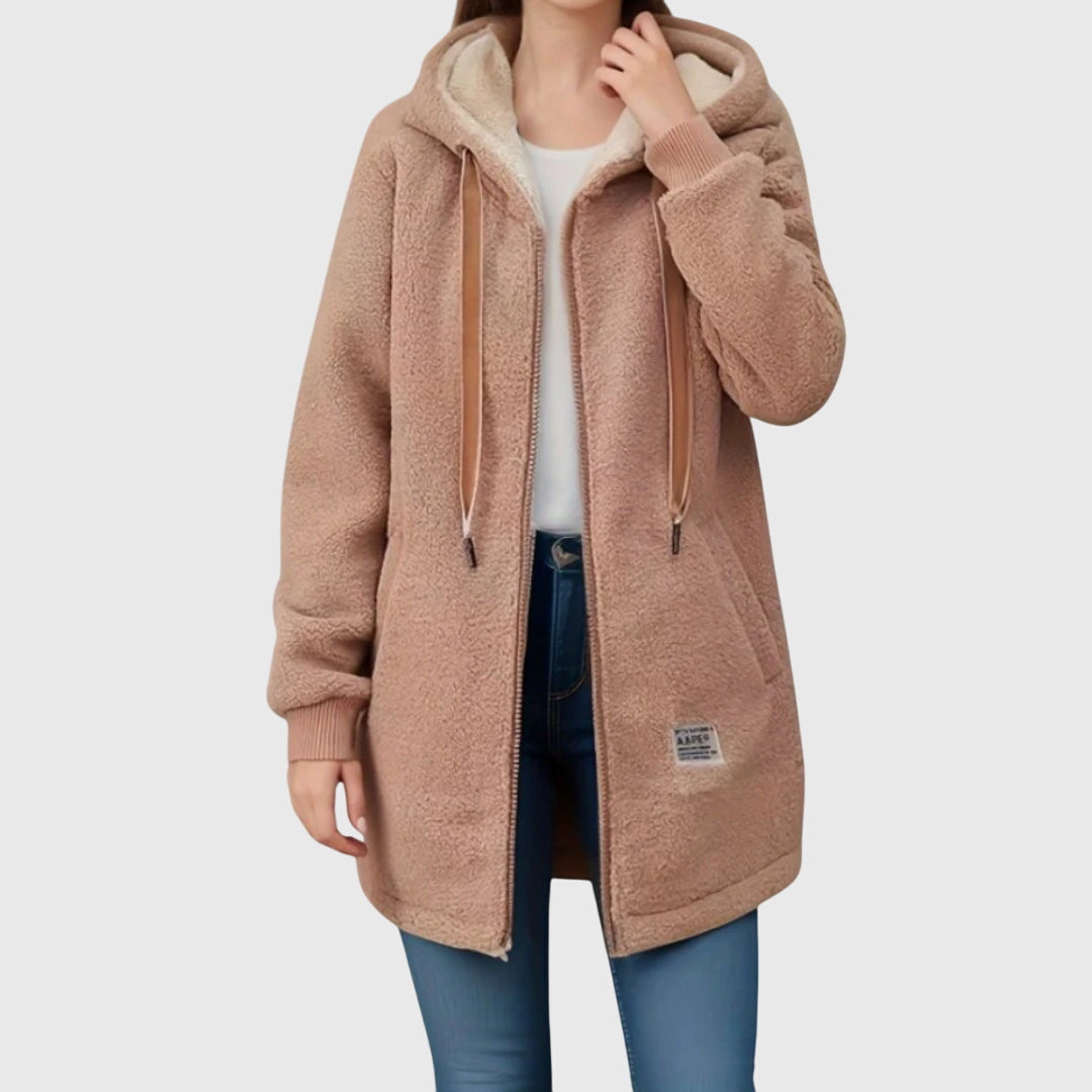 Dânia - Stylová fleece bunda