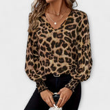 Joana - Stylová leopardí blůza