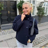 Elise - Luxusní Krátký Kabát