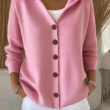 Felícia - Moderní cardigan s kapucí