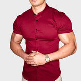 Ricardo - Košile s krátkým rukávem Slim