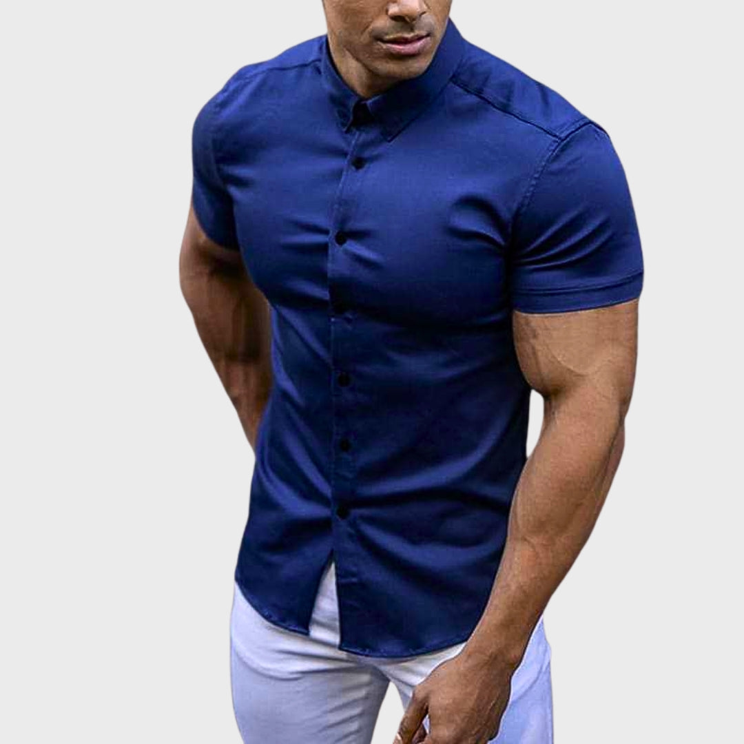 Ricardo - Košile s krátkým rukávem Slim