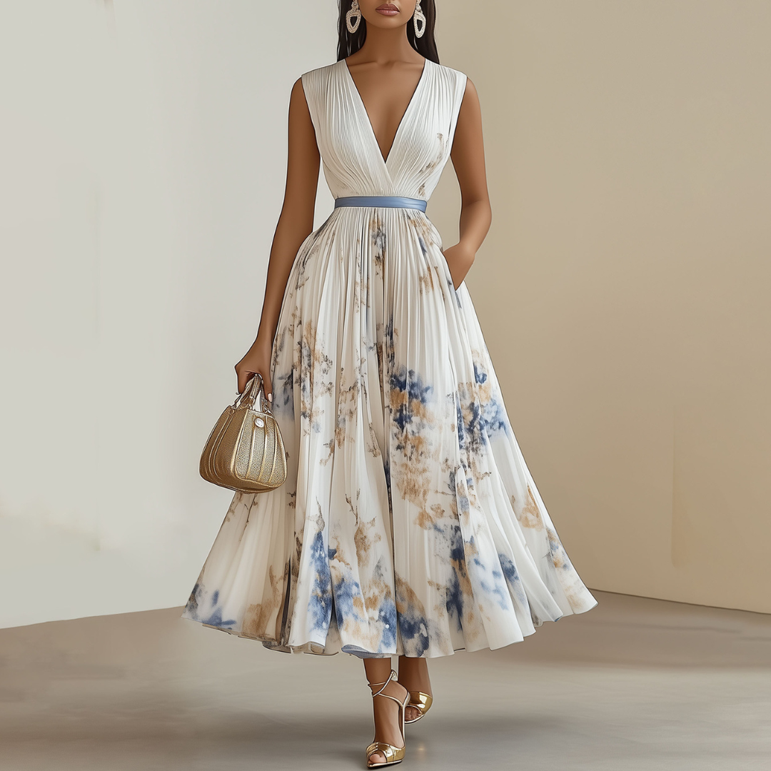 Jéssica - Květnaté slavnostní šaty
