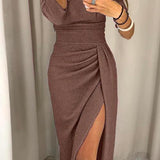 Natália - Elegantní šaty s odhalenými rameny