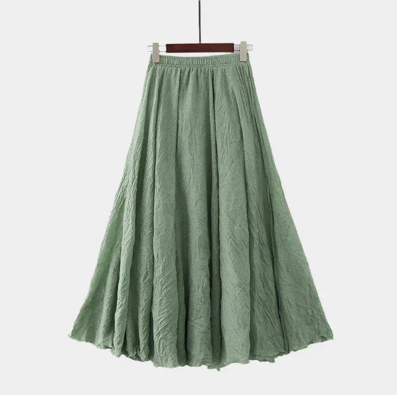Elegantní Sukně s Vysokým Pasem