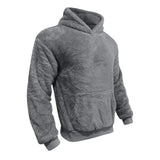 Mikina - Směs fleece s kapucí
