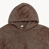 Mikina - Směs fleece s kapucí