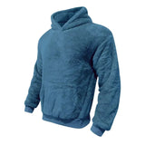 Mikina - Směs fleece s kapucí