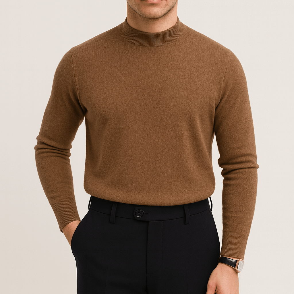 Svetr z úpletu - Slim Fit