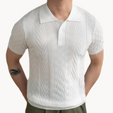 Polo - Texturovaná Jacquardová směs