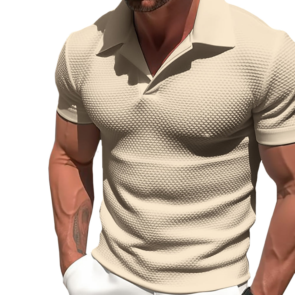 Polo z polyesterové směsi - Zip