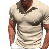 Polo z polyesterové směsi - Zip
