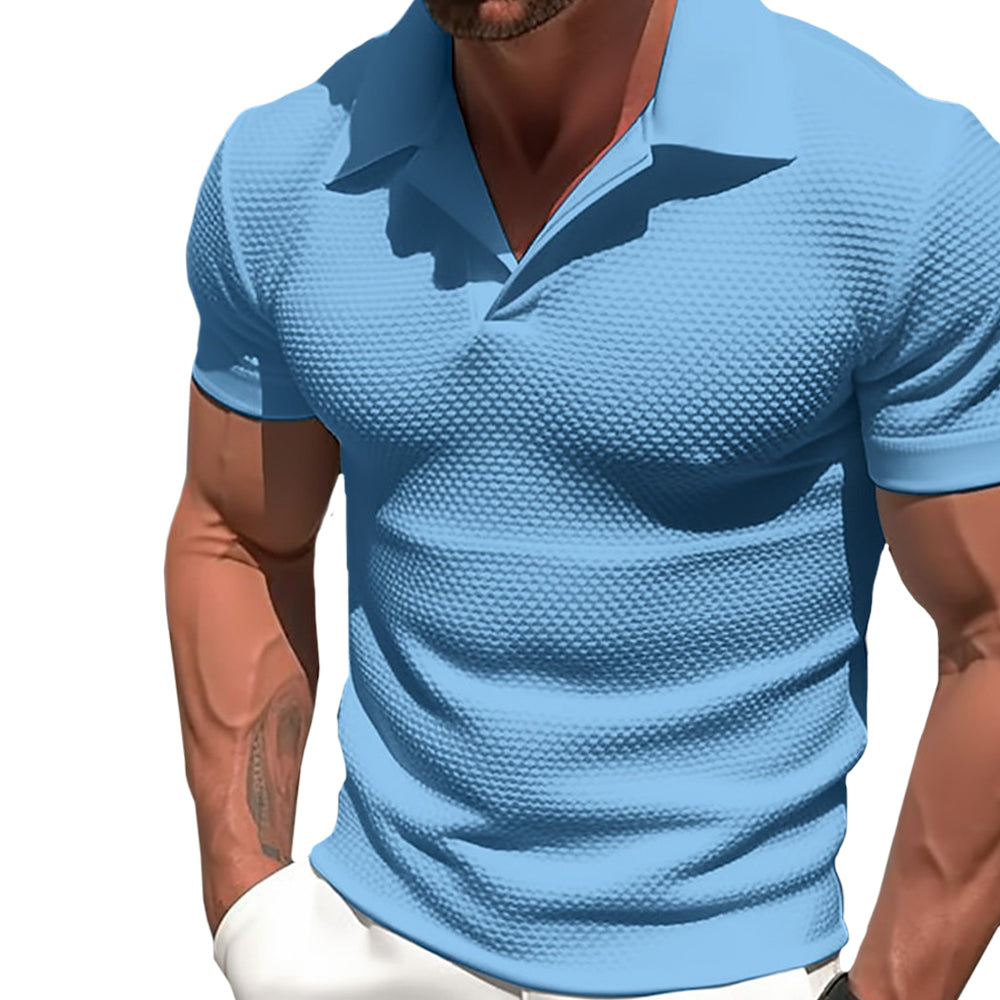 Polo z polyesterové směsi - Zip