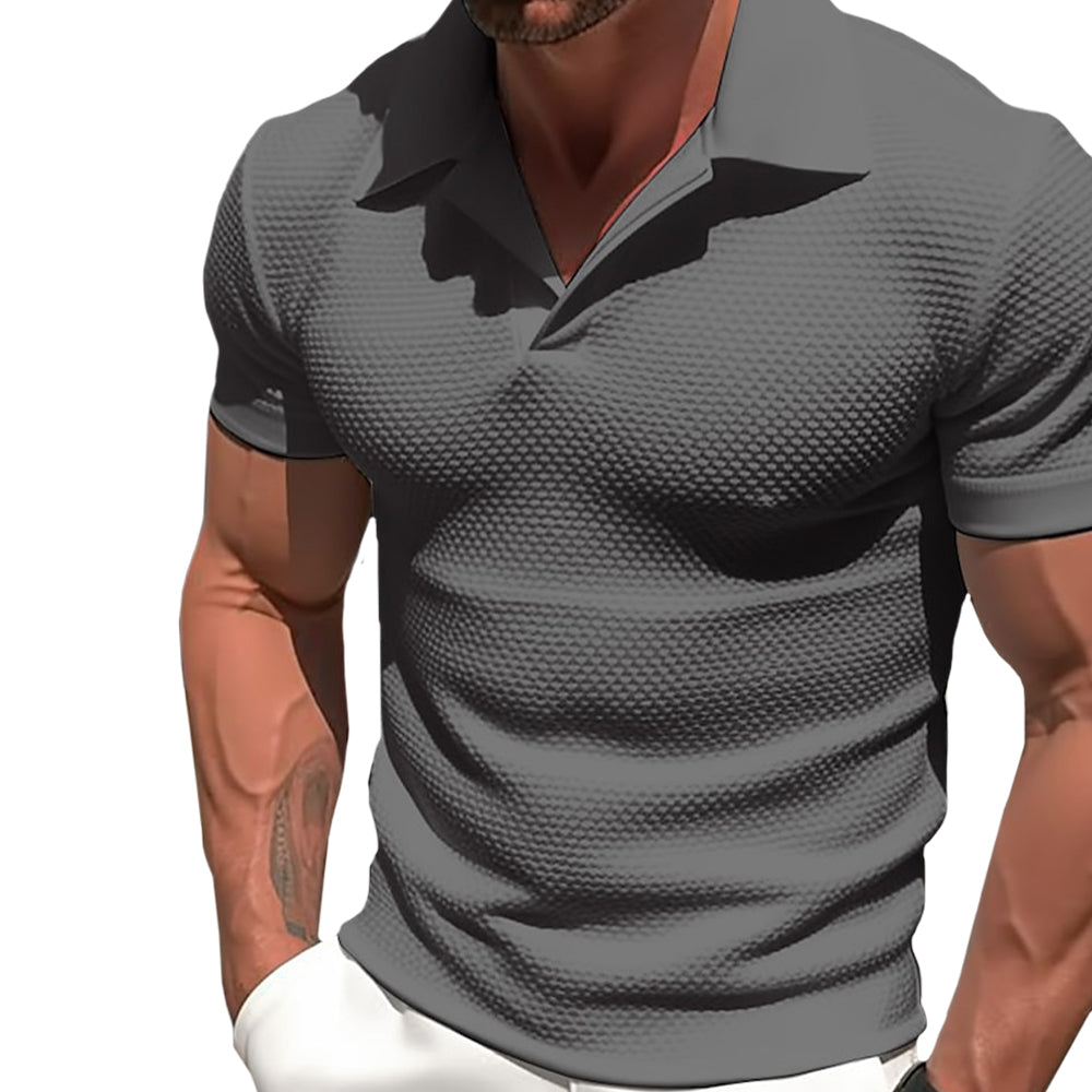 Polo z polyesterové směsi - Zip