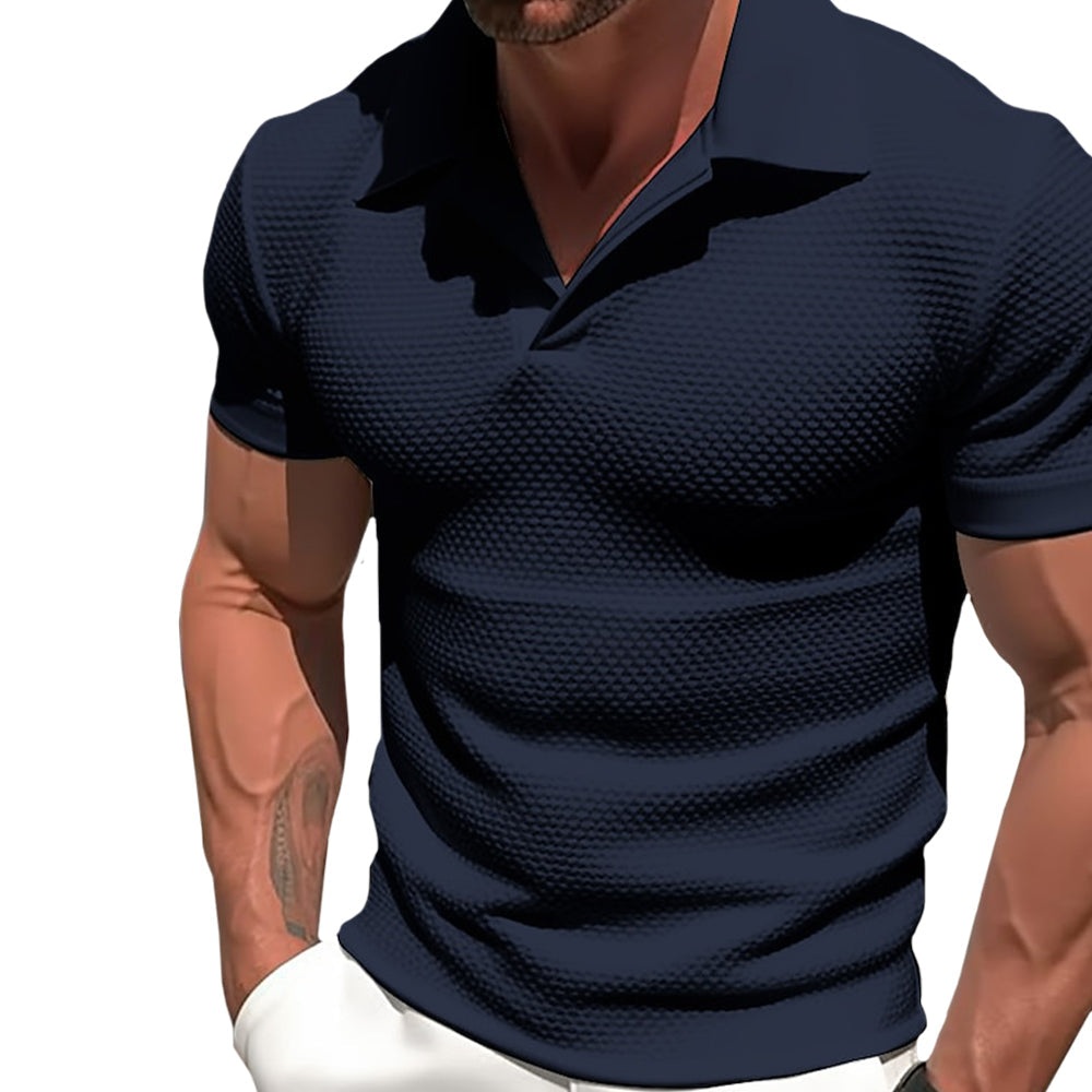 Polo z polyesterové směsi - Zip