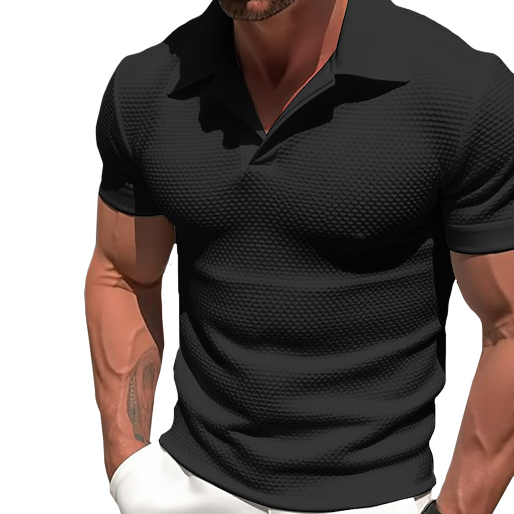 Polo z polyesterové směsi - Zip