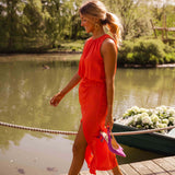 Line - Elegantní Midi Šaty