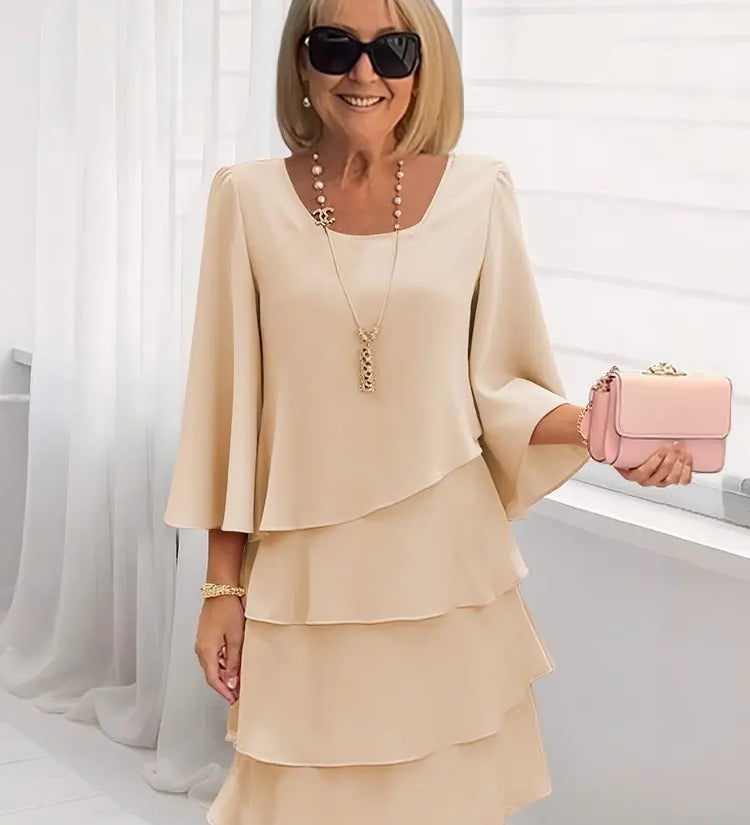 Catarina - Elegantní a Pohodlné Šaty s Krajkou