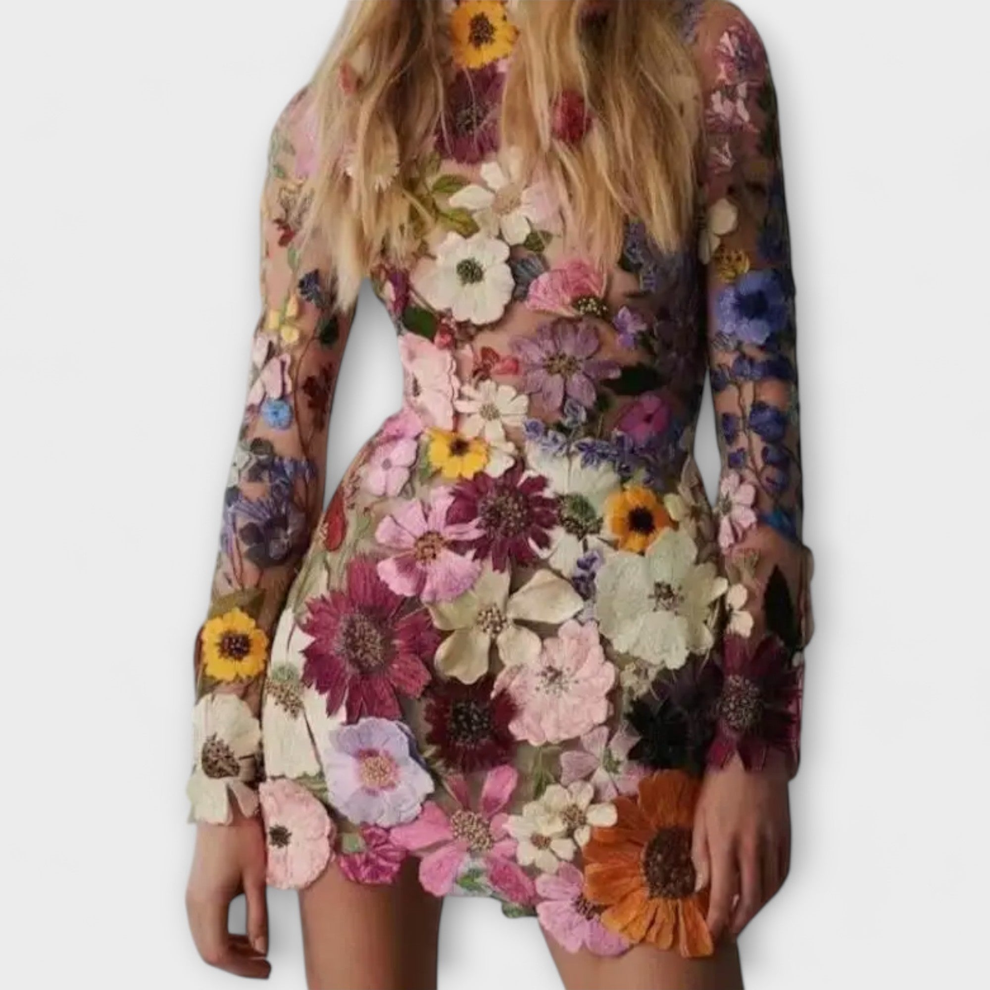 Dolores - Šaty s květinovým potiskem