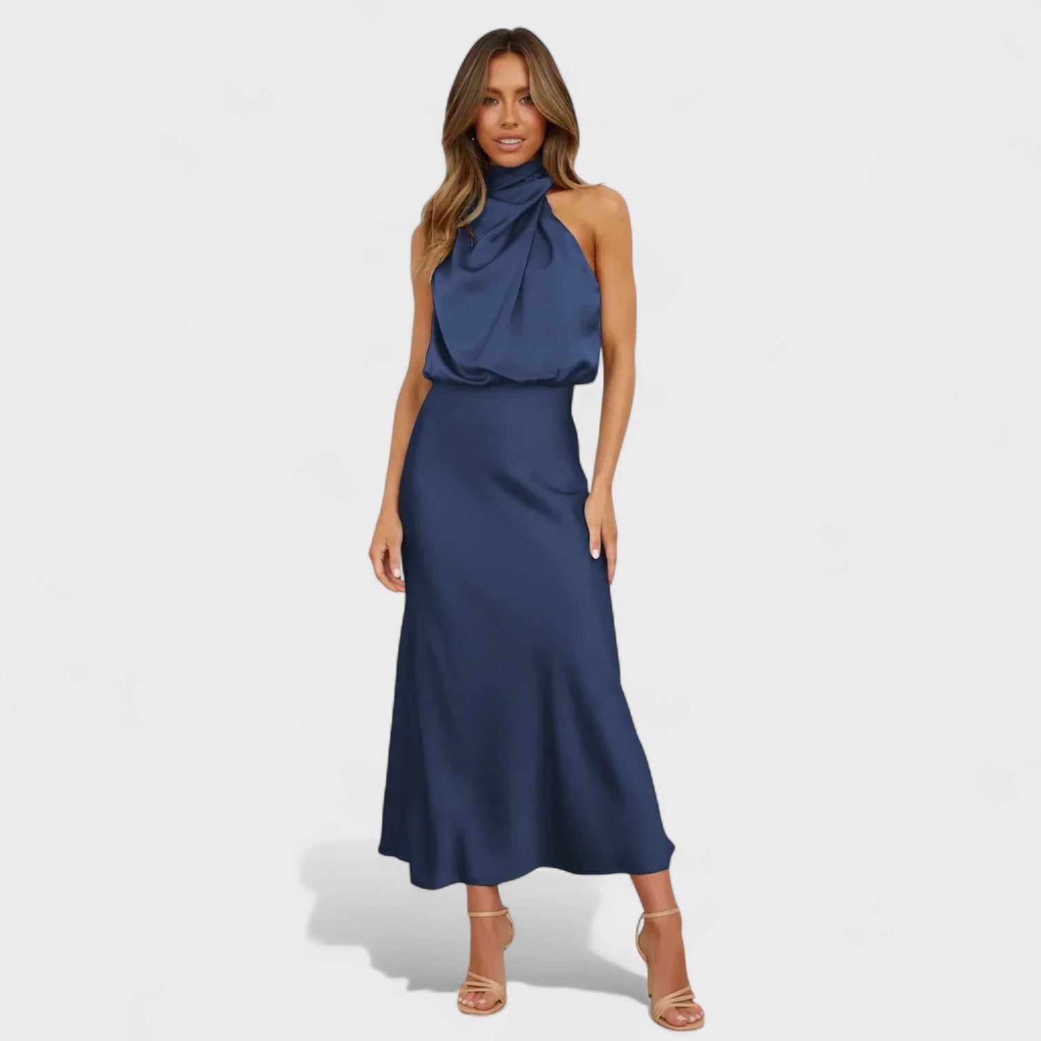 Alba - Saténové šaty Elegance