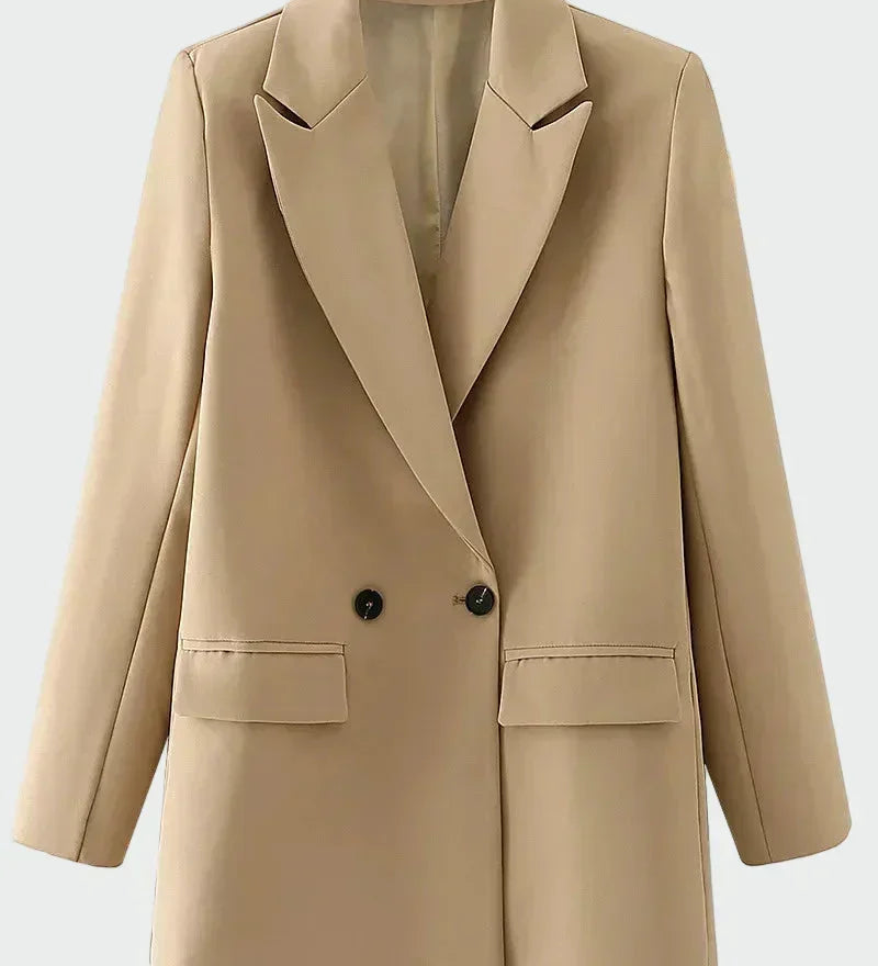 Oversized kabát s moderní linií