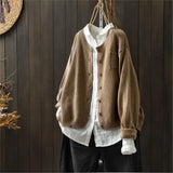 Marlene - Lněný kardigan