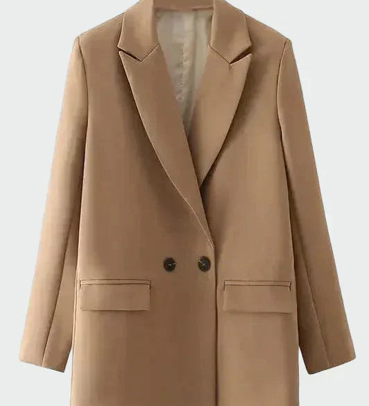 Oversized kabát s moderní linií