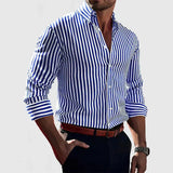 Overshirt Soft Blend - Pruhy