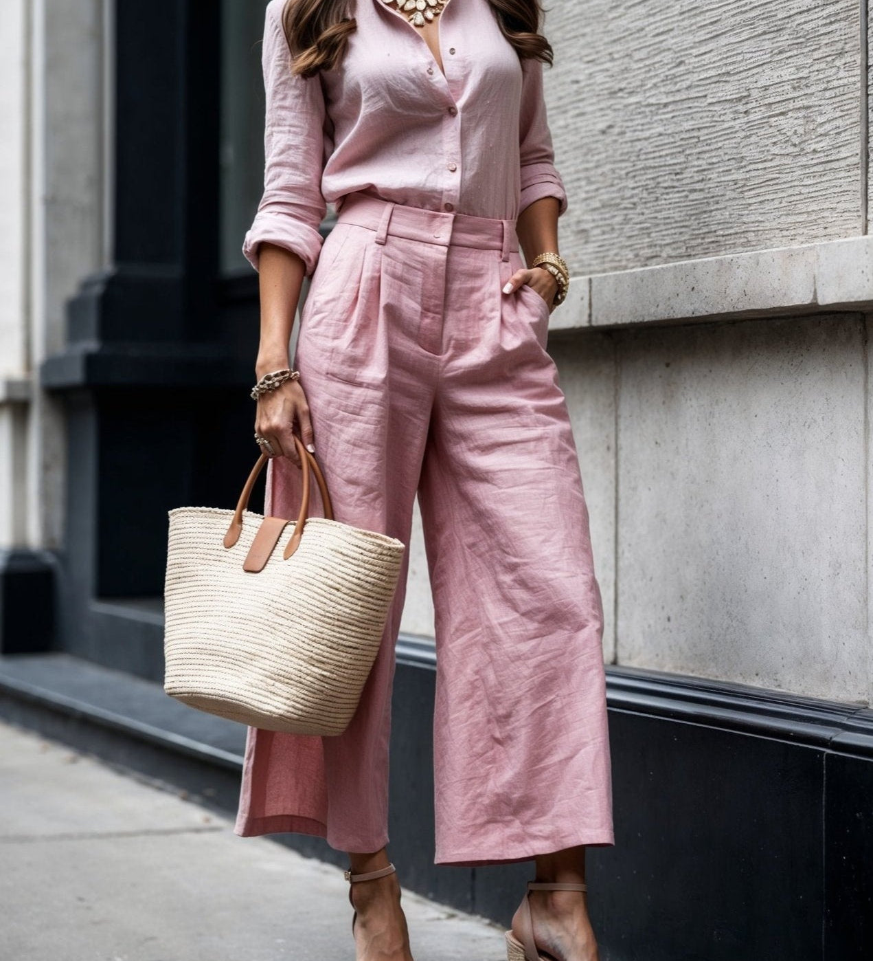 Isadora - Vzhled Casual Chic Růžová