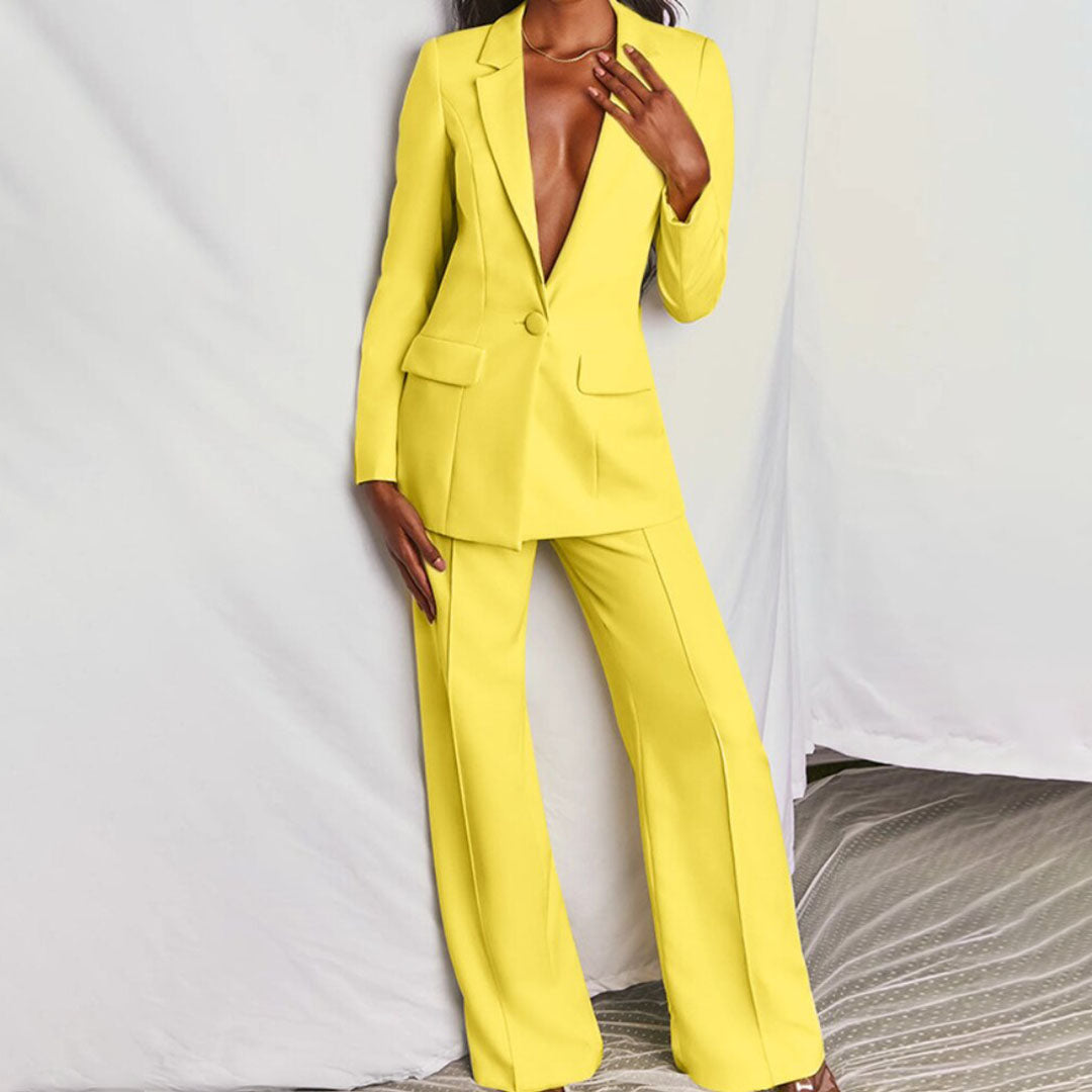 Lara - Elegantní Blazer a Kalhoty