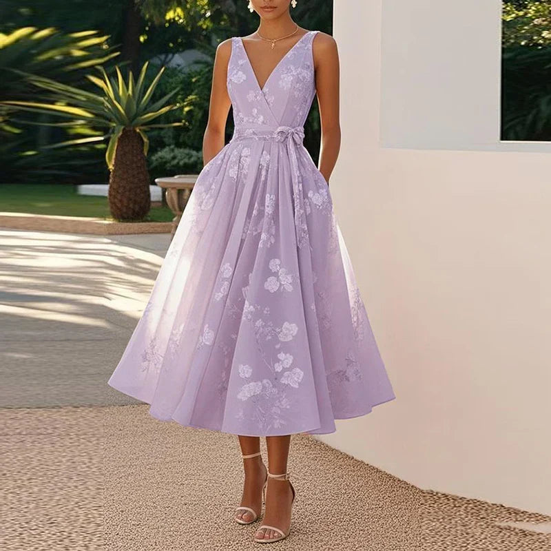 Catarina - Elegantní Midi Šaty