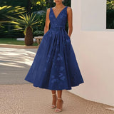 Catarina - Elegantní Midi Šaty