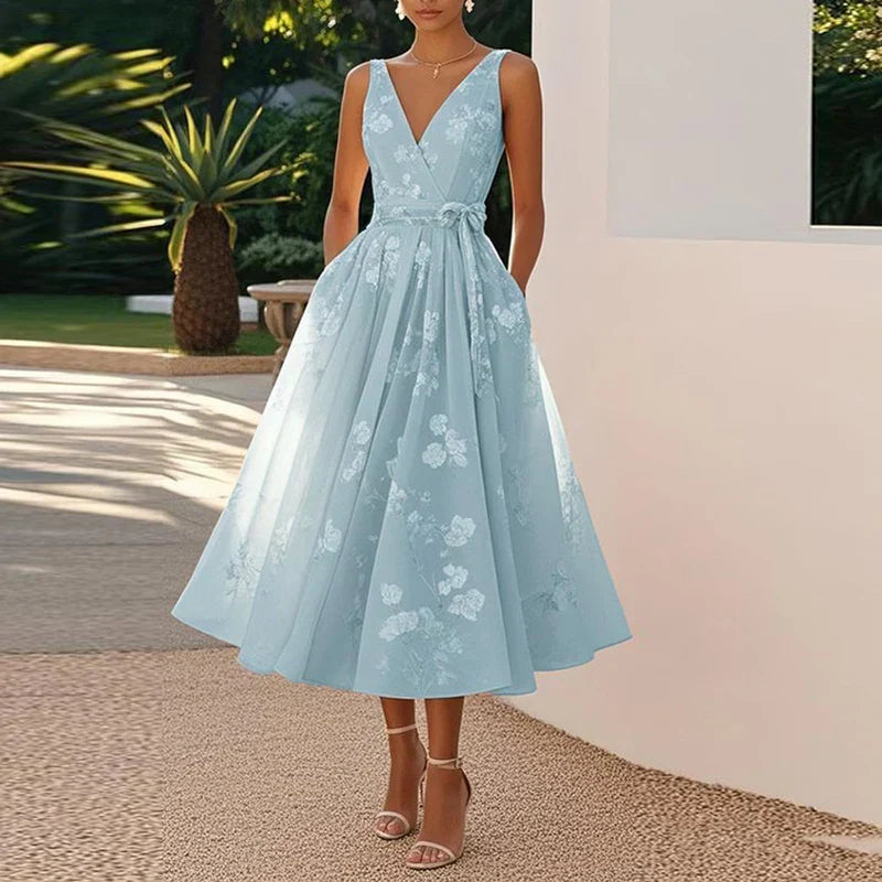 Catarina - Elegantní Midi Šaty