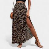 Midi Sukně Leopard