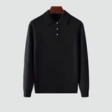 João - Klasický polo svetr z vlny