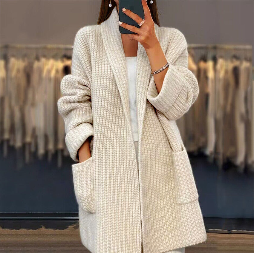 Teresa - Pletený cardigan s kapsami