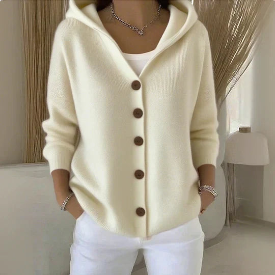 Felícia - Moderní cardigan s kapucí